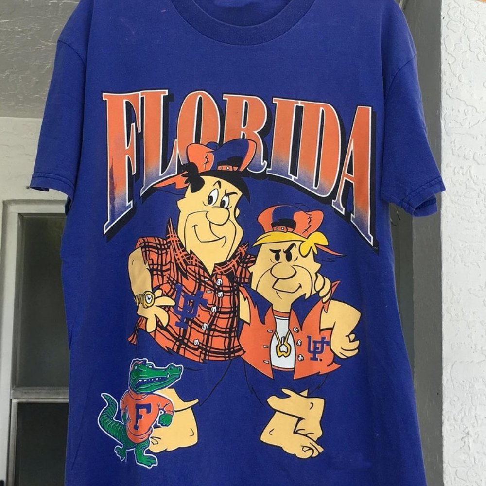 Vintage NCAA Florida Gators Flintstones Royal T-Shirt, University of Florida